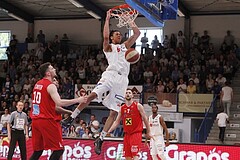 Basketball ABL 2015/16 Finale Spiel 1  Oberwart Gunners vs Raiffeisen Wels