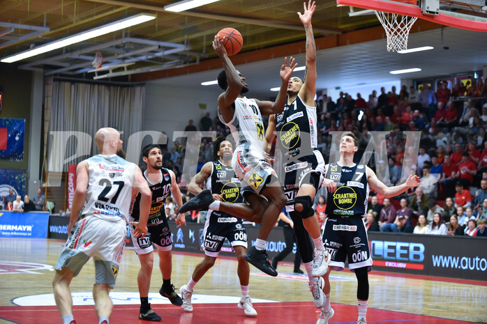 Win2Day Basketball Superliga 2022/23, Playoff,Semifinale Spiel 4, Flyers Wels vs Swans Gmunden,