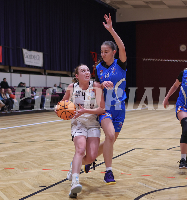 Basketball Damen Superliga 2023/24, Grunddurchgang 11.Runde Basket Flames vs. DBB Wels



