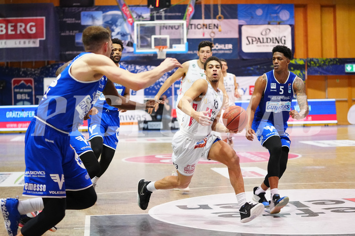 Basketball Superliga 2021/22, 8. Platzierungsrunde, Kapfenberg vs. Oberwart


