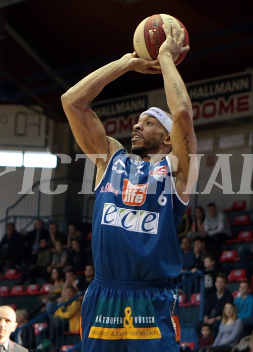 Basketball ABL 2015/16 Grunddurchgang 32.Runde BC Vienna vs Kapfenberg Bulls