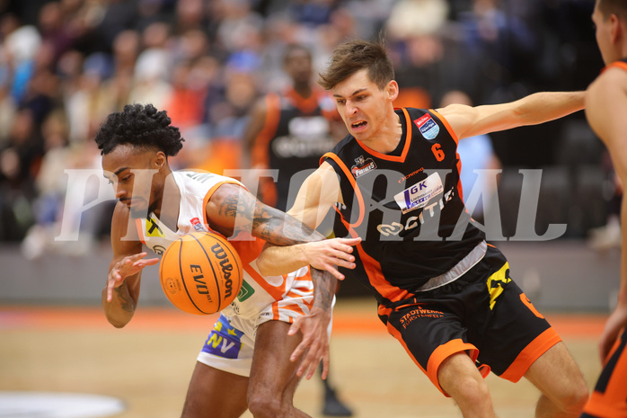 Basketball Superliga 2023/24, Grunddurchgang 13.Runde Klosterneuburg Dukes vs. Oberwart Gunners


