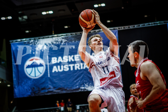 Basketball, AUT vs. NOR, Austria, Norway, Timo Lanmüller (77)