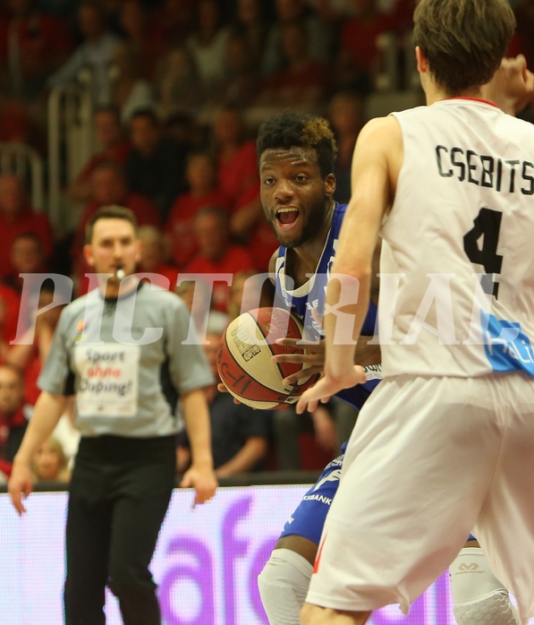 Basketball ABL 2015/16 Playoff Finale Spiel 3 WBC Wels vs. Oberwart Gunners


