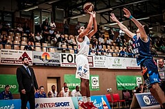Basketball, ABL 2017/18, Grunddurchgang 33.Runde, Oberwart Gunners, Kapfenberg Bulls, Gregg Denzel (9)