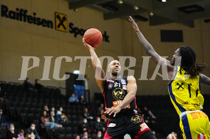 Basketball Superliga 2021/22, 4. Platzierungsrunde,UBSC Graz vs. BC Vienna



