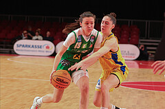 Basketball Damen Superliga 2023/24, Grunddurchgang 12.Runde SKN St. Pölten vs. UBI Graz