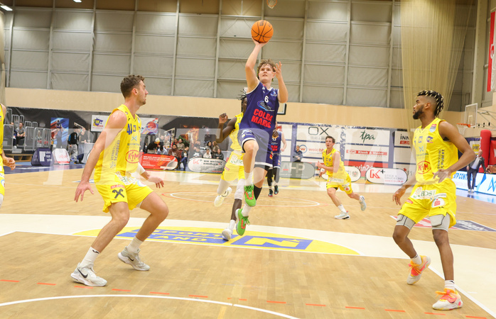 Basketball Superliga 2023/24, Grunddurchgang 14.Runde SKN St. Pölten vs. BBC Nord Dragonz


