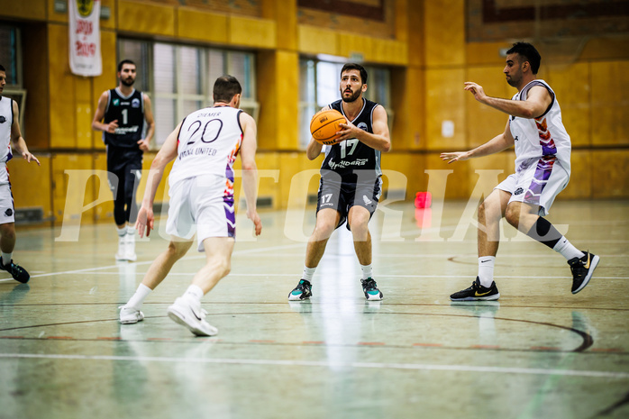 Basketball, Basketball Zweite Liga 2023/24, Grunddurchgang 2.Runde, Vienna United, Raiders Tirol, Tihomir Vranjes (17)