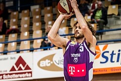 Basketball, ABL 2018/19, Grunddurchgang 33.Runde, Oberwart Gunners, Timberwolves, Joseph Scott (5)