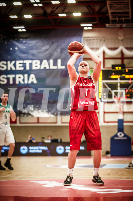 Basketball, FIBA EuroBasket 2025 Qualifiers , , AUSTRIA, IRELAND, Sebastian KÄFERLE (7)