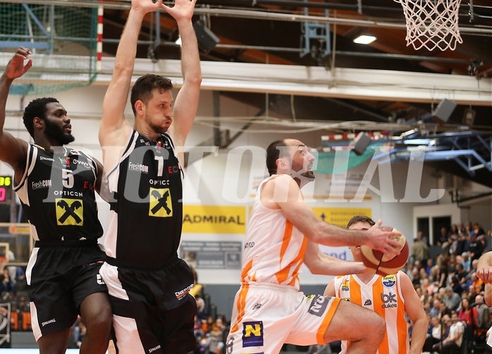 Basketball ABL 2018/19, Playoff VF Spiel 2 BK Dukes vs. Flyers Wels


