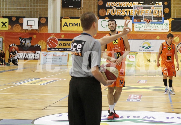 Basketball ABL 2016/17 Grunddurchgang 1.Runde  Fürstenfeld Panthers vs UBSC Graz
