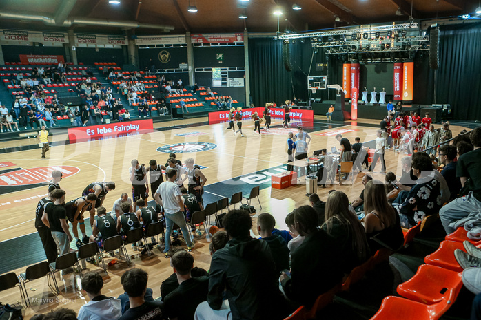 04.05.2025 Österreichischer Basketballverband 2024/25, SLMU19 BC Vienna vs. Vienna United