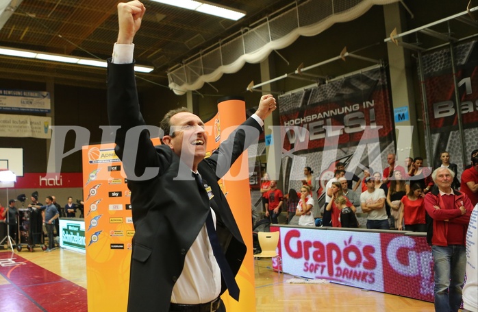 Basketball ABL 2015/16 Playoff Finale Spiel 3 WBC Wels vs. Oberwart Gunners


