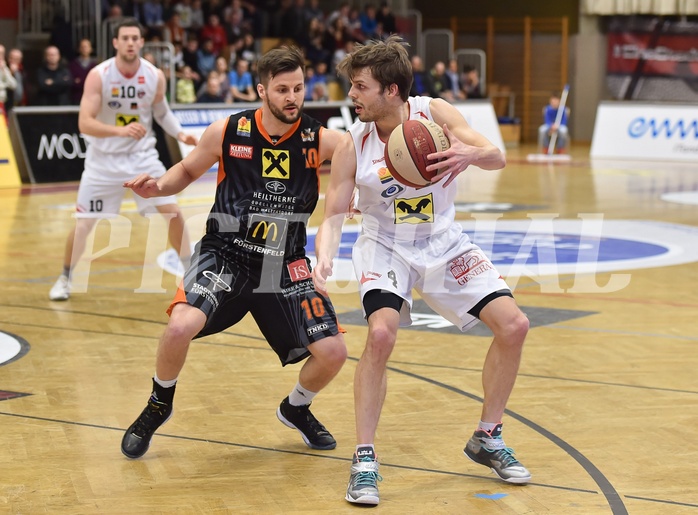 Basketball ABL 2015/16 Grunddurchgang 30.Runde WBC Wels vs F