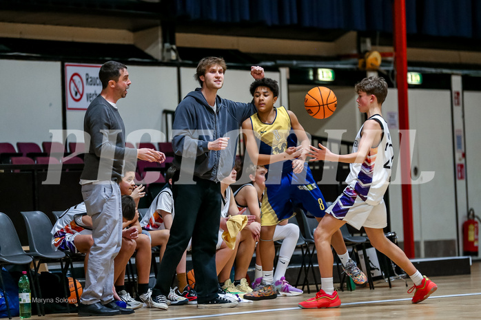 18.01.2025 Österreichischer Basketballverband 2024/25, SLMU14, Vienna United vs. Ubsc Juniors The Castle Gate