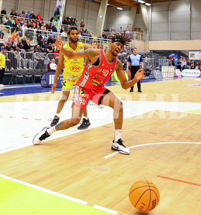 Basketball Superliga 2023/24, Playoff, Viertelfinale Spiel 2 SKN St. Pölten vs. Traiskirchen Lions