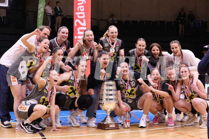 17.04.2025, Graz, Raiffeisen Sportpark, Basketball Damen Superliga 2024/25, Finale Spiel 3, UBI Graz vs. Klosterneuburg Duchess,  