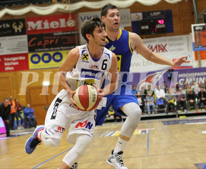 Basketball ABL 2015/16 Grundurchgang 2.Runde Gmunden Swans vs. UBSC Graz


