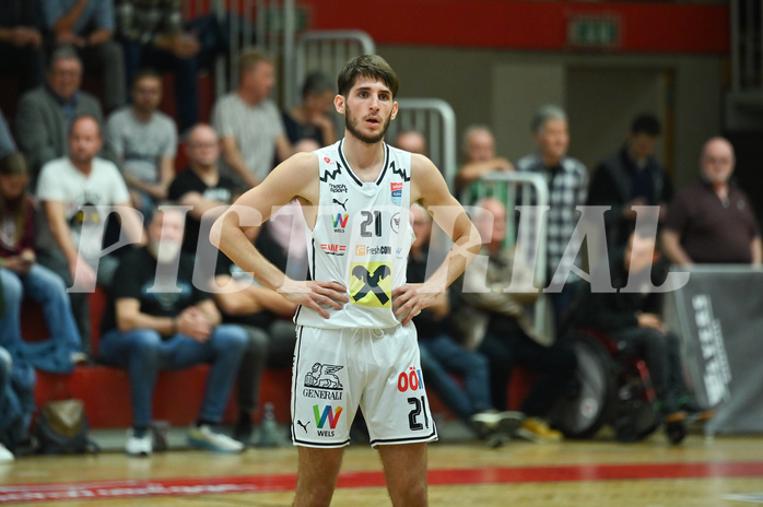 Basketball, Superliga 2024/25, Grunddurchgang 5.Runde, Flyers Wels vs. BC Vienna,