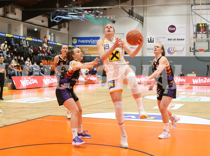 Basketball Damen Superliga 2021/22, Finale Spiel 1 BK Duchess Klosterneuburg vs. Vienna United


