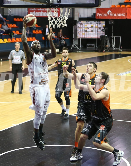 Basketball ABL 2015/16 Grunddurchgang 23.Runde BC Vienna vs. Fürstenfeld Panthers


