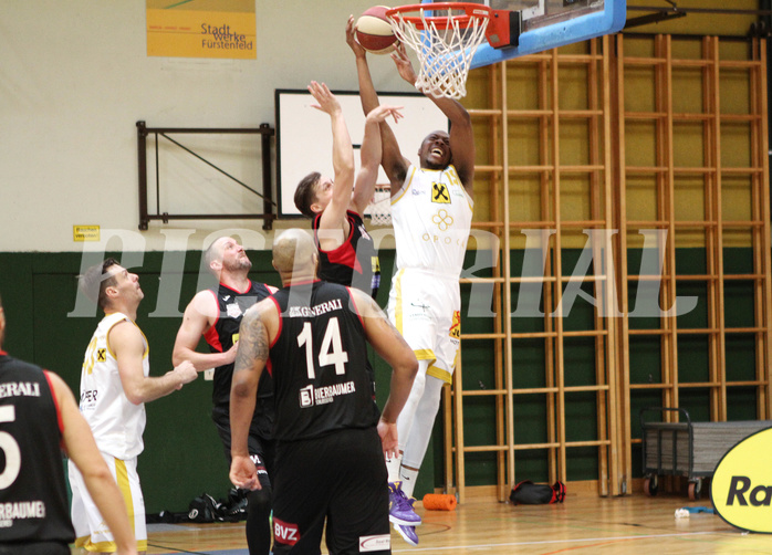 Basketball 2.Bundesliga 2020/21 Halbfinale Spiel 1  Fürstenfeld Panthers vs  Mattersburg Rocks