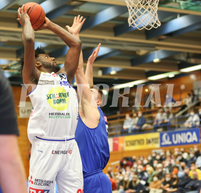 Basketball Superliga 2021/22, Grunddurchgang 11.Runde Gmunden Swans vs. D.C. Timberwolves


