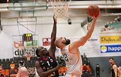 Basketball Superliga 2021/22, Grunddurchgang 17.Runde Klosterneuburg Dukes vs. Flyers Wels