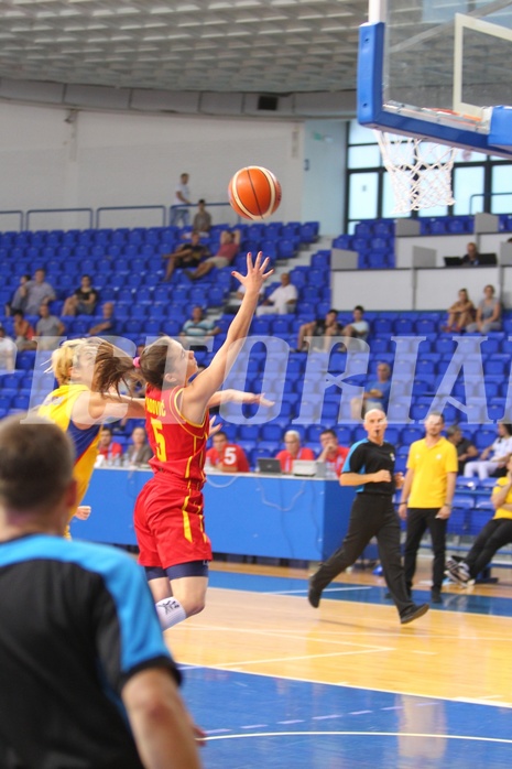 FIBA Europe EC U20 Women Division B Romania vs Montenegro