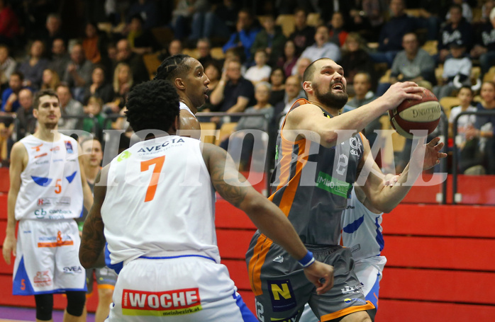Basketball Superliga 2018/19, 3.Plazierungsrunde Kapfenberg Bulls vs. Klosterneuburg Dukes


