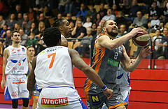 Basketball Superliga 2018/19, 3.Plazierungsrunde Kapfenberg Bulls vs. Klosterneuburg Dukes


