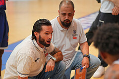 Basketball, Basketball Superliga 2024/25, Playoffs, Finale Spiel 1, Oberwart Gunners vs. BBC Nord Dragonz