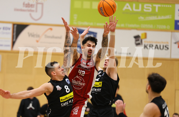 Basketball Zweite Liga 2024/25, Grunddurchgang 7.Runde Mistelbach Mustangs vs. Mattersburg Rocks


