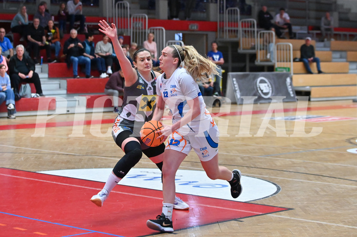 Basketball Superliga 2024/25, Semifinale Spiel 2, DBB Wels vs Duchess Klosterneuburg,

