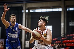 Basketball, ABL 2018/19, Grunddurchgang 30.Runde, BC Vienna, Oberwart Gunners, Luka Gvozden (10)