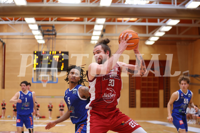Basketball Zweite Liga 2024/25, Playoffs, Viertelfinale Spiel 1 Mistelbach Mustangs vs. Kufstein Towers


