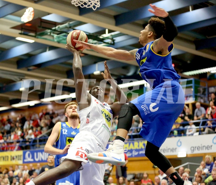 Basketball ABL 2018/19, Grunddurchgang 4.Runde Gmunden Swans vs. UBSC Graz


