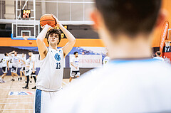 Basketball, Basketball Austria Cup 2022/23, Viertelfinale, Vienna Timberwolves, Gmunden Swans, Luka Damjanac (13)