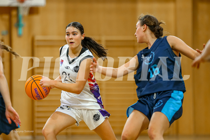 01.12.2024 Österreichischer Basketballverband 2024/25, SLWU19, Vienna United vs. Vienna Timberwolves