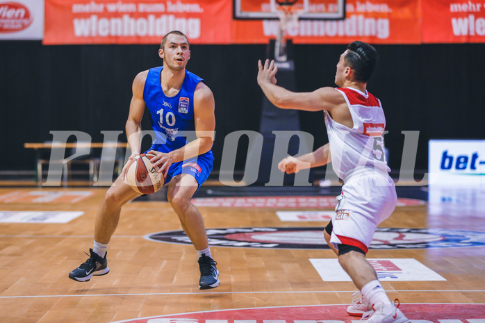 Basketball Basketball Superliga 2020/21, Grunddurchgang 15.Runde BC Vienna vs. D.C. Timberwolves 
