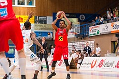 Basketball, ABL 2016/17, Playoff HF Spiel 5, Oberwart Gunners, WBC Wels, De Juan Wright (14)