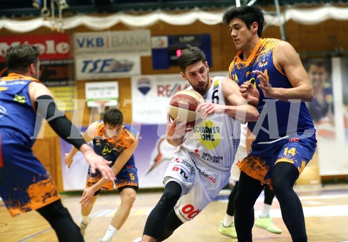 Basketball ABL 2017/18, Grunddurchgang 27.Runde Gmunden Swans vs. Fürstenfeld Panthers


