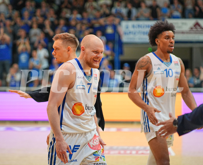 Basketball, Basketball Superliga 2024/25, Playoffs, Finale Spiel 1, Oberwart Gunners vs. BBC Nord Dragonz