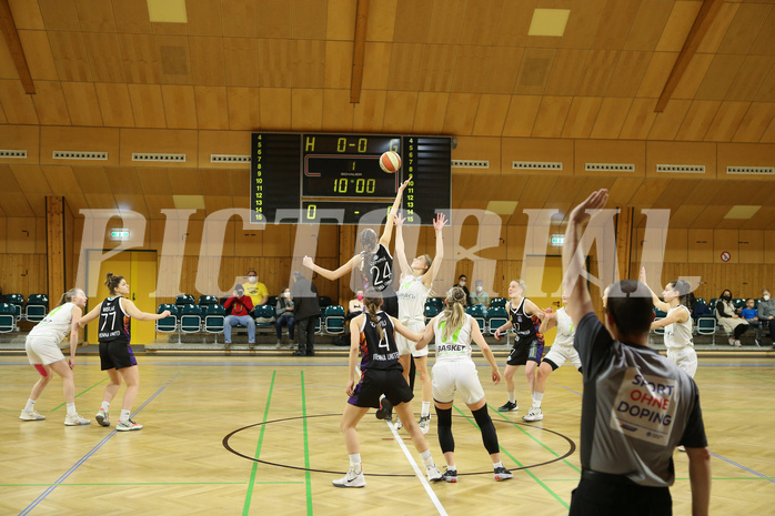 Basketball Damen Superliga 2021/22, Grunddurchgang 8.Runde Basket Flames vs. Vienna United


