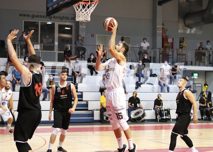 Basketball Zweite Liga 2020/21 Grunddurchgang 2.Runde  Jennersdorf Blackbirds vs Mistelbach Mustangs
