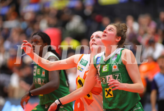 Basketball Damen Superliga 2023/24, Playoff, Semifinale Spiel 3 BK Duchess Klosterneuburg vs. UBSC Graz


