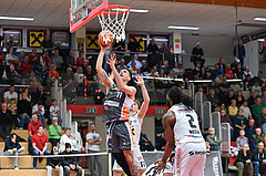 Basketball, Superliga 2024/25, Plazierungsrunde 7.Runde, Flyers Wels vs. Klosterneuburg Dukes,
