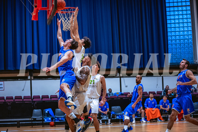 Basketball 2.Bundesliga 2021/22, Grunddurchgang 10.Runde Basket Flames vs. BBU Salzburg
